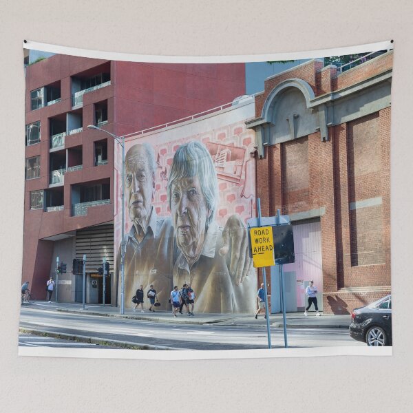 Item preview, Smug Sam Bates art work Melbourne grandparents designed and sold by Martin Berry Photography.