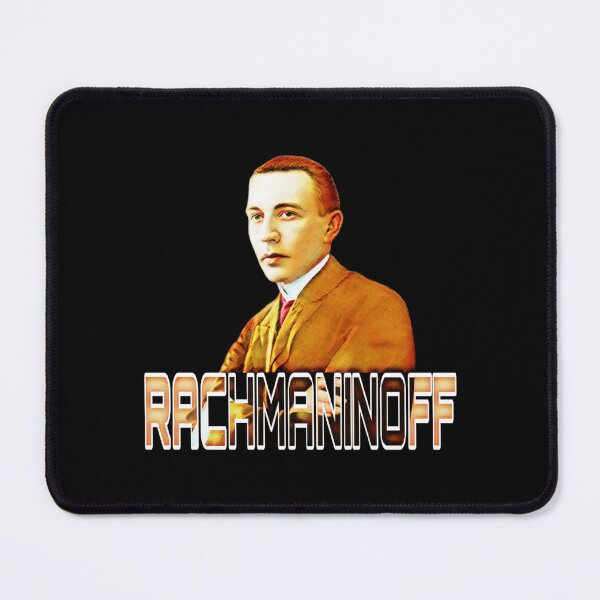 Item preview, Russian composer, Sergei Rachmaninoff, Russian pianist designed and sold by efenem.