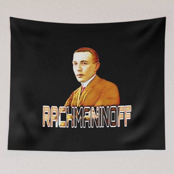 Item preview, Russian composer, Sergei Rachmaninoff, Russian pianist designed and sold by efenem.