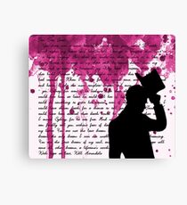 Tess, Tess, Tessa Canvas Print