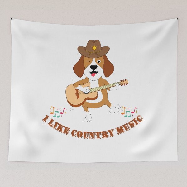 Item preview, Cute dog is playing guitar designed and sold by SITMA.