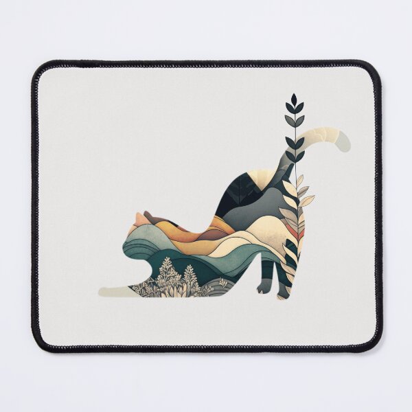 Item preview, Muted Color Starching Cat designed and sold by glanced2677.