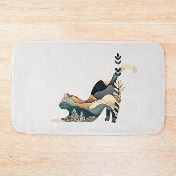 Item preview, Muted Color Starching Cat designed and sold by glanced2677.