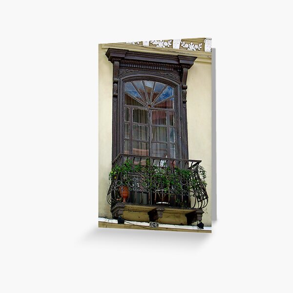 El Balcón Greeting Card