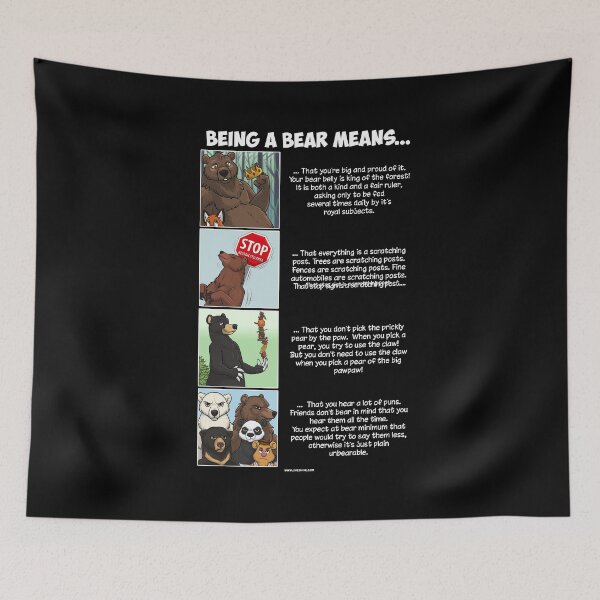 Item preview, Being a Bear Means... designed and sold by likeshine.