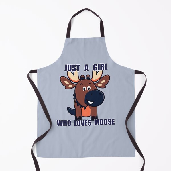 Item preview, Just A Girl Who Loves Moose designed and sold by duke818.