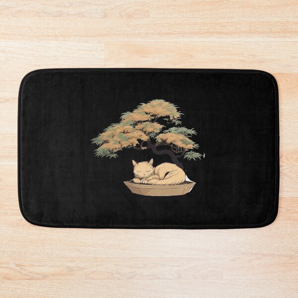 Item preview, Bonsai tree sleeping kitten designed and sold by AnimalArtPhotos.
