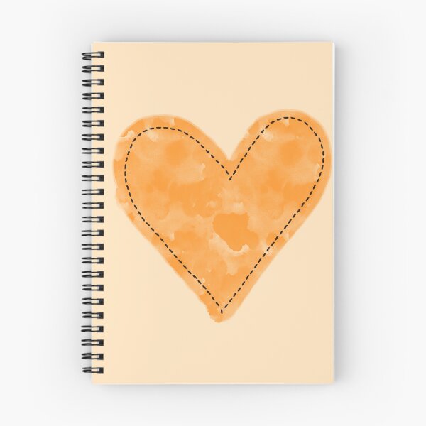 Item preview, Orange cloudy heart designed and sold by Inaroda.