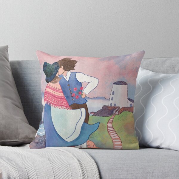 Item preview, Welsh couple santes dwynwen at llandwyn designed and sold by lookintonature.