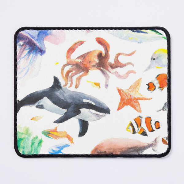 Item preview, Aquatic life , Aquatic creature , Watercolor painting designed and sold by Color-Me-Blue.
