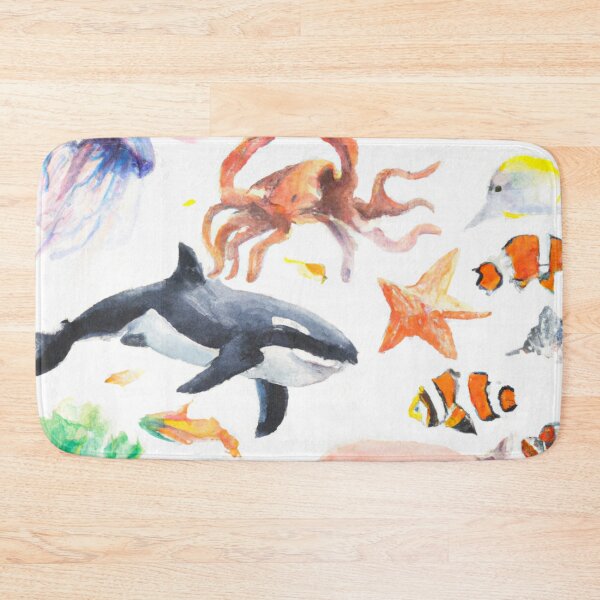 Item preview, Aquatic life , Aquatic creature , Watercolor painting designed and sold by Color-Me-Blue.