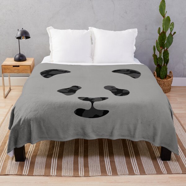 Item preview, camouflage panda face designed and sold by quickkaart.