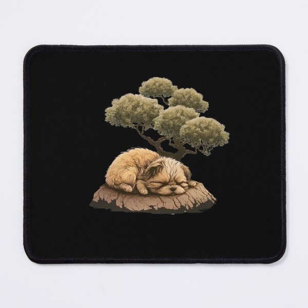 Item preview, Bonsai tree puppy designed and sold by AnimalArtPhotos.