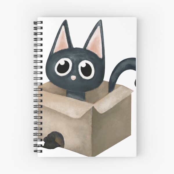 Item preview, Cat in a Box designed and sold by ArTeaCupcake.