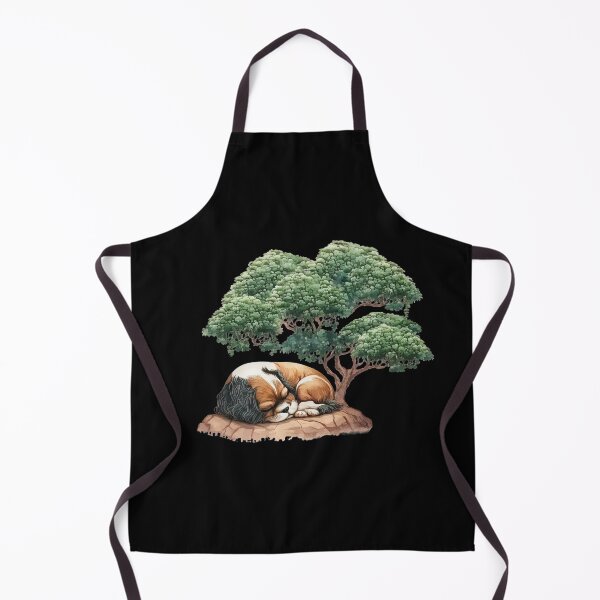Item preview, Bonsai tree sleeping puppy designed and sold by AnimalArtPhotos.
