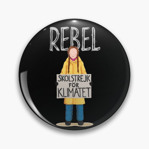 Item preview, Greta Thunberg artwork designed and sold by PoliticsPrint.