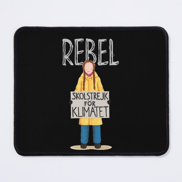 Item preview, Greta Thunberg artwork designed and sold by PoliticsPrint.