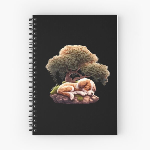 Item preview, Bonsai tree puppy bedtime designed and sold by AnimalArtPhotos.