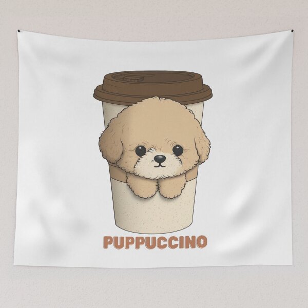 Item preview, puppuccino designed and sold by printiesart.