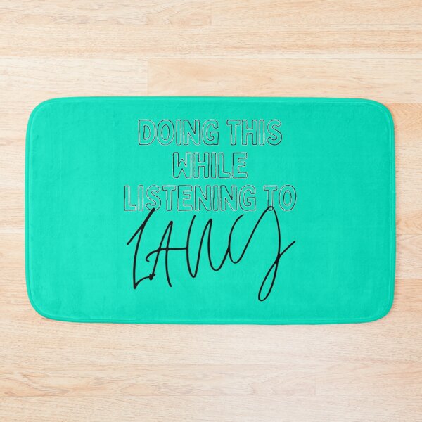 Item preview, Now Playing LANY in Black Typography Print   designed and sold by TheOlliEditCo.