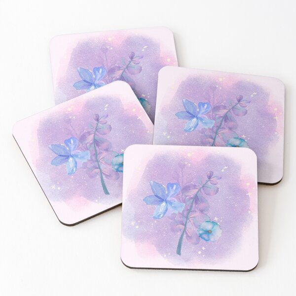 Item preview, Purple Floral Watercolor  designed and sold by StuffWeMade.