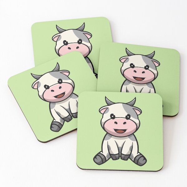 Item preview, Cute Cow Smiling  designed and sold by cubbone.