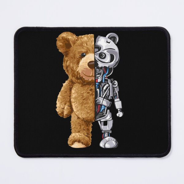 Item preview, Bear toy half robot designed and sold by Yuibra.