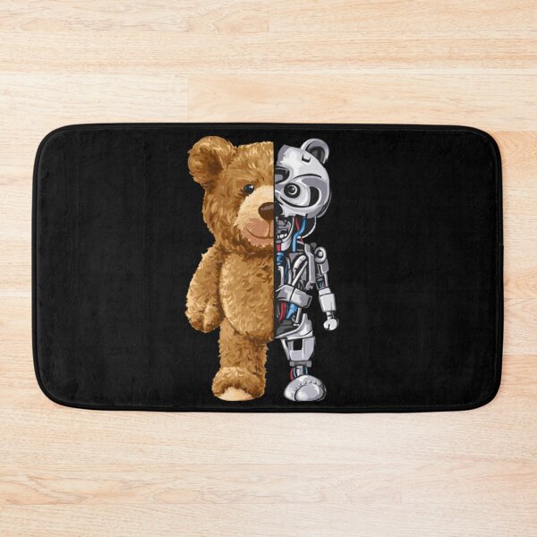 Item preview, Bear toy half robot designed and sold by Yuibra.