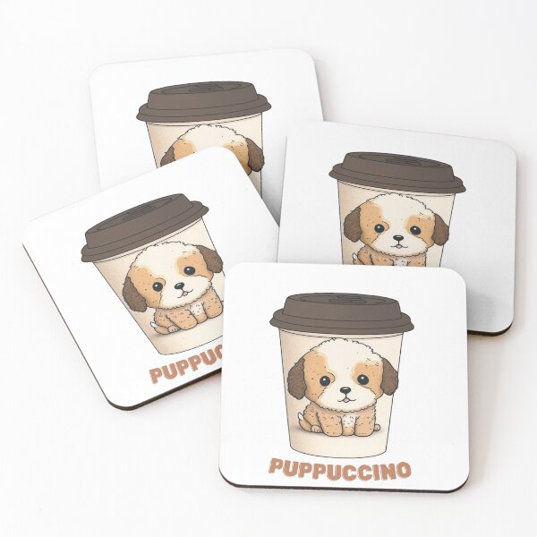 Item preview, puppuccino designed and sold by printiesart.