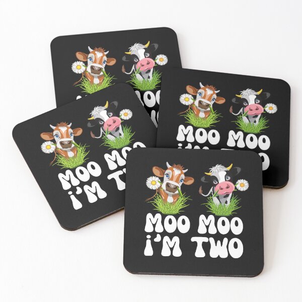 Item preview, Moo Moo I'm Two 2nd Birthday Cute Cow Sounds designed and sold by Nicet-shirt1.