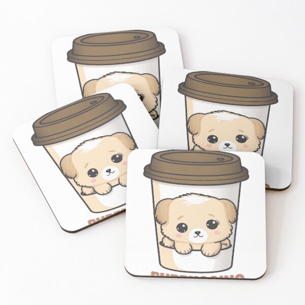 Item preview, puppuccino designed and sold by printiesart.