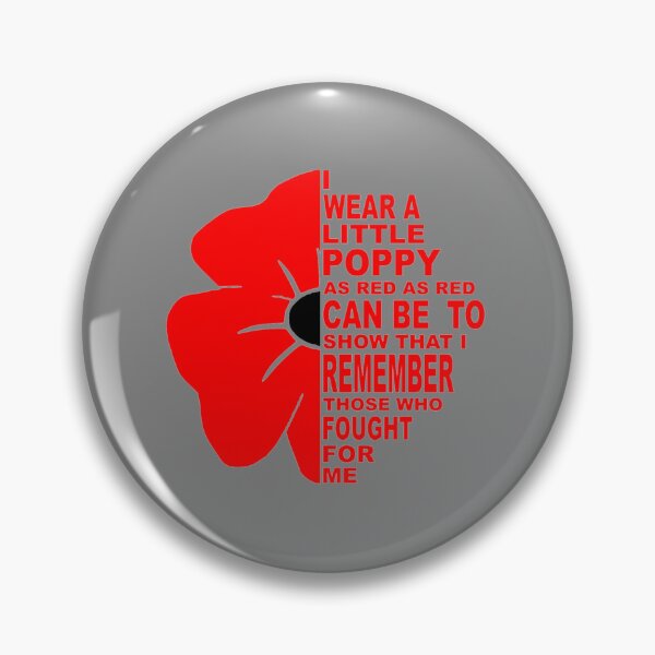 Item preview, Poppy Remembrance Poem   designed and sold by baotinminhau79.