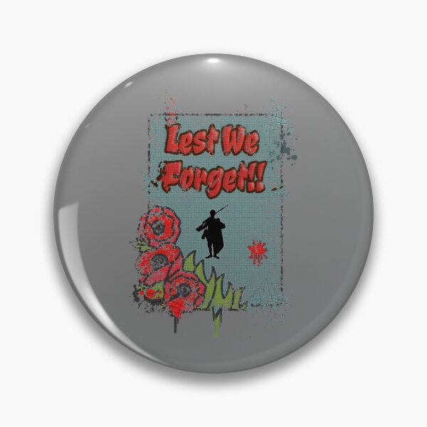 Item preview, Remembrance Day Lest We Forget on Gravestone Poppies Grunge Design   designed and sold by baotinminhau79.