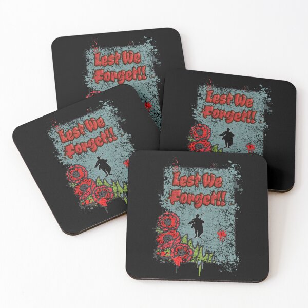 Item preview, Remembrance Day Lest We Forget on Gravestone Poppies Grunge Design   designed and sold by baotinminhau79.