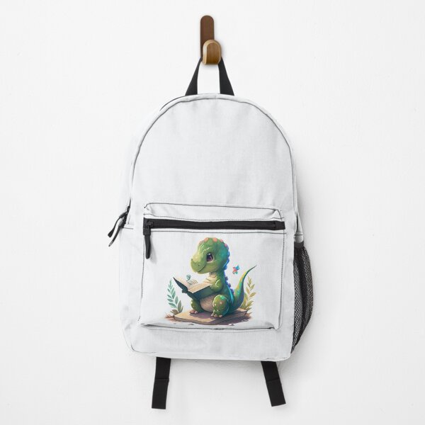 Item preview, Cute Dinosaur reading a book designed and sold by KittyCat08.