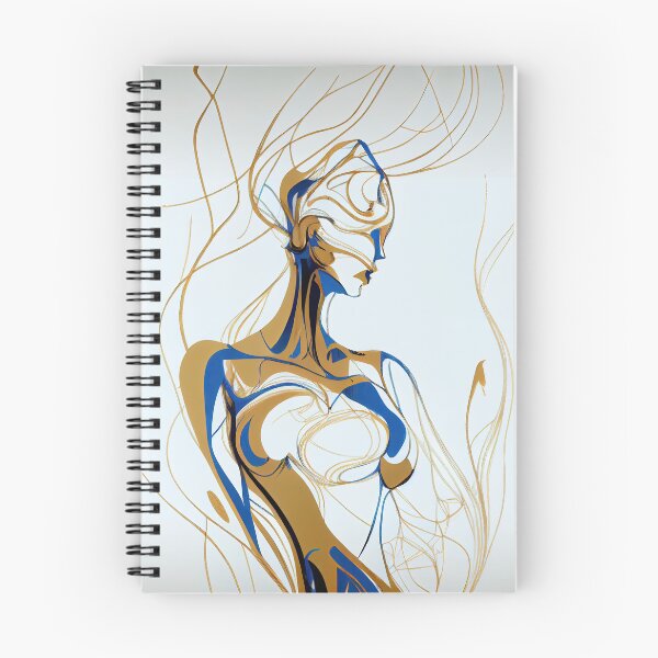 Item preview, Elegant Lines: Abstract Female Form designed and sold by Colourpixels.