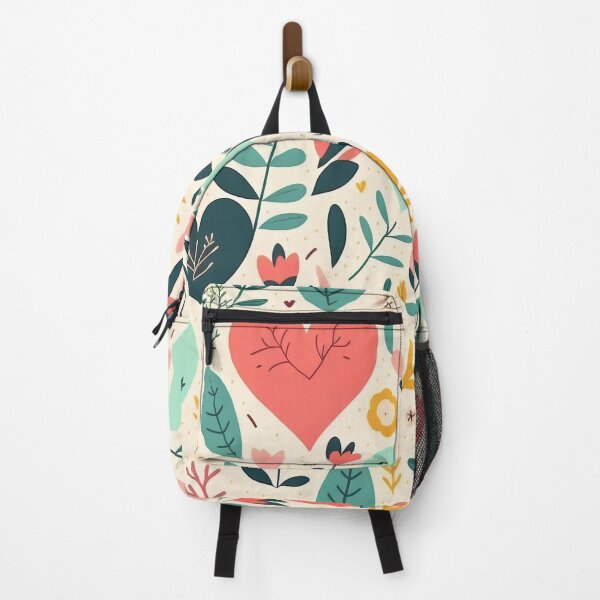 Item preview, Repeating patterns of hearts and flowers for Valentine's Day designed and sold by LiliD.