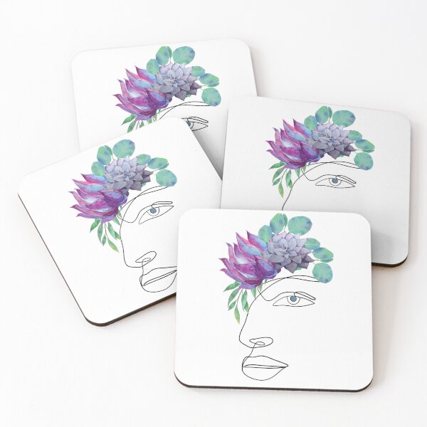 Item preview, Botanical Beauty | Boho Vibes | Beautiful Woman Sketch designed and sold by FrequencyV.