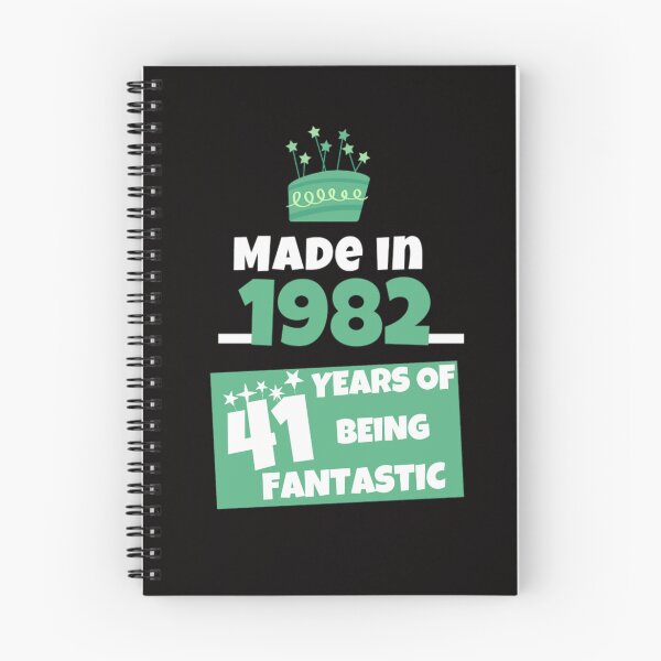 Item preview, 41 years of being fantastic, 1982 birthday ,41 th birthday designed and sold by Douniaya.