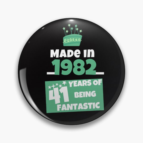 Item preview, 41 years of being fantastic, 1982 birthday ,41 th birthday designed and sold by Douniaya.
