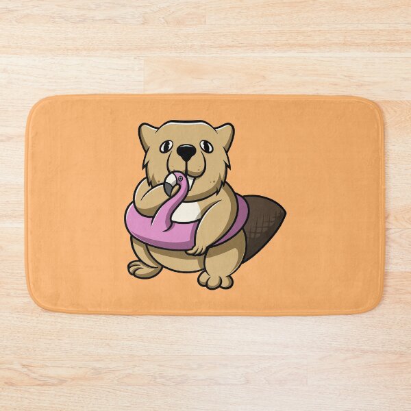 Item preview, Cute Otter With duck Floater designed and sold by cubbone.