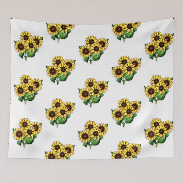 Item preview, Sunflower Lovers Cheerful Yellow Bouquet  designed and sold by rfp8038.