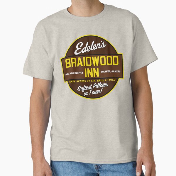 Item preview, "Braidwood Inn - Wichita KS" - Motel on "Planes, Trains & Automobiles" designed and sold by Vertigo Creative.