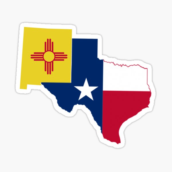 Item preview, Texas and New Mexico State Flags designed and sold by Art By A.