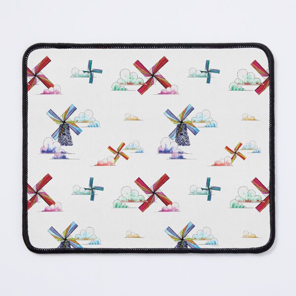 Item preview, Stained Glass Windmills colours designed and sold by MCWestenbergh.