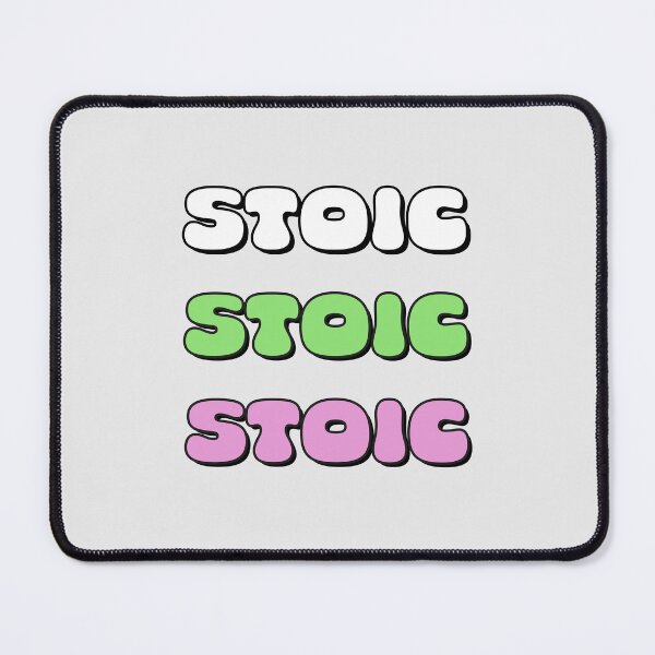 Item preview, Triple Stoic | Classic Retro Sticker designed and sold by stoicjimny.