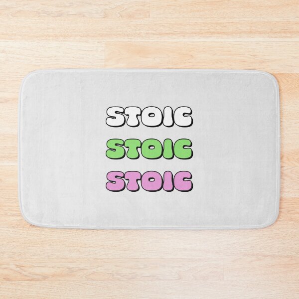 Item preview, Triple Stoic | Classic Retro Sticker designed and sold by stoicjimny.