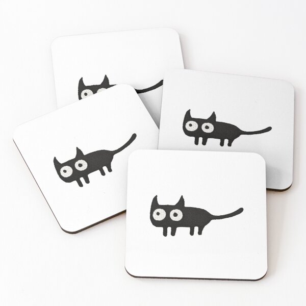 Item preview, Black Cat Sticker designed and sold by designolo.