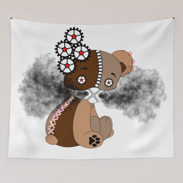 Item preview, steampunk teddy designed and sold by shamallau.