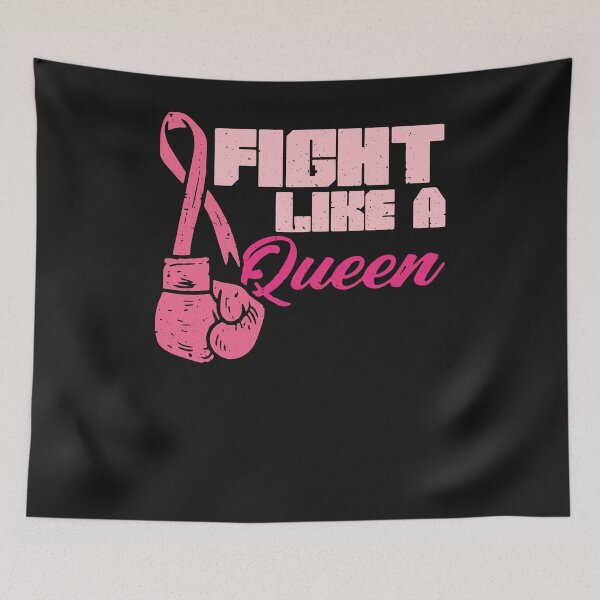 Item preview, Fight like a Queen - Breast cancer survivor designed and sold by ChrisFeil.